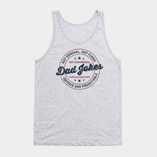 Vintage Dad Jokes Tank Top